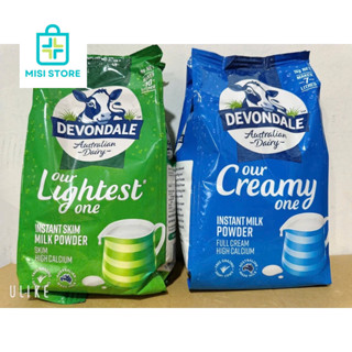 Sữa Bột Úc Devondale Nguyên kem/Tách béo, gói 1kg