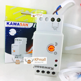 Công tắc cảm biến cảm ứng ánh sáng bật đèn khi trời tối và tắt đèn khi trời sáng Kawasan LS20A Mắt rời