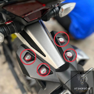  Combo 4 Ốc salaya tặng 4 long đền gắn dè sau Ex 150 Xịn sò 