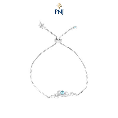 Lắc tay Bạc đính đá Disney|PNJ Jasmine ZTMXW000006
