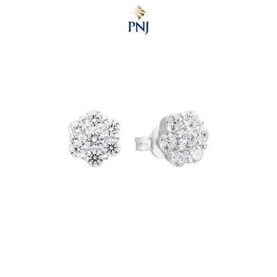 Bông tai Bạc đính đá CZ PNJSilver XMXMK000094