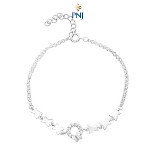 Lắc tay bạc đính đá PNJSilver XM00K000017