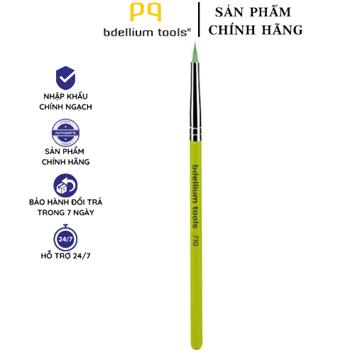 Cọ vẽ eye liner bdellium tools GREEN BAMBU 710 EYE LINER