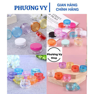  100 hũ chiết mỹ phẩm 5g,3g 