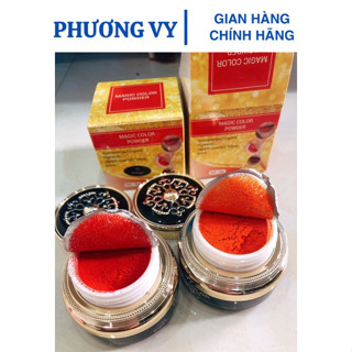 Bột tán pha cùng mực phun xăm môi, chân mày nhanh bám mực, bong đậm đẹp