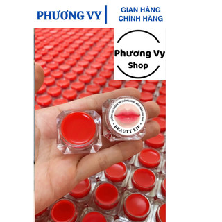 Son dưỡng Beauty Lip kích màu Thần Thánh, dưỡng Gấc, Son Lipstick giảm thâm loang cho môi phun xăm