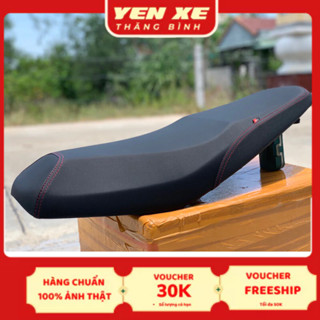 Yên gọt 2 tầng Exciter 135 5s  Form Vừa Loại Tôt (yên mút trắng)