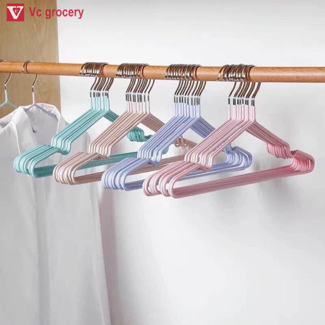 [siêu rẻ] SET 5 Móc treo quần áo bằng kim loại chống trượt (1 cái)