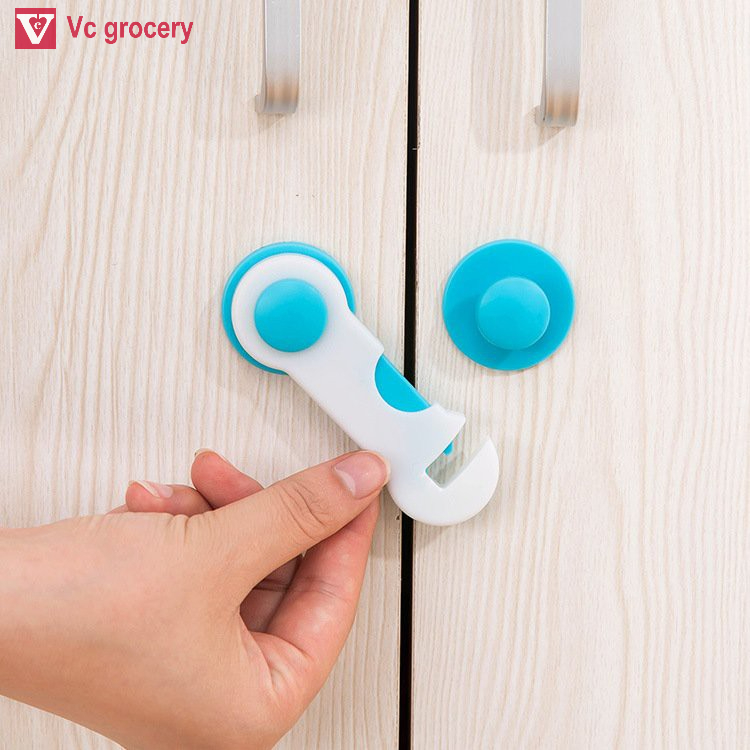 [HÀNG CÓ SẴN] SET 4 Đai Khóa Gài Tủ Lạnh, Cửa Tủ An Toàn Cho Bé, Khóa Gài Tủ Lạnh Đa Năng Chống Kẹp Cho Trẻ Em