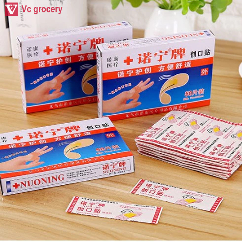 [HÀNG CÓ SẴN] hộp 50 băng dán cá nhân băng dán y tế tiện ích