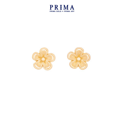 PRIMA Bông Tai  24K - Hoa Mai  cách điệu - BST Nature - 111E4197