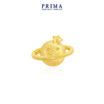 PRIMA Bông Tai Vàng 24K - BST Mono Chic - Hành Tinh nhỏ (Chuôi+ Chốt 18k) - ( 1 chiếc) - 111E4085