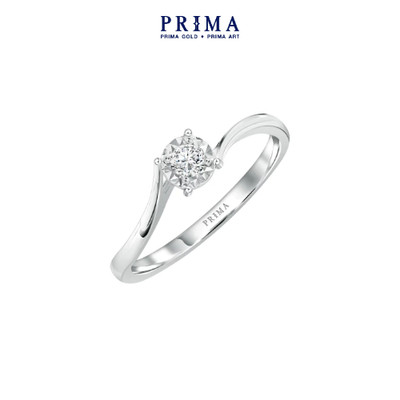 PRIMA Nhẫn  Vàng 18K - Kim cương cao cấp - BST Impression - 105R4836