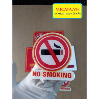 BẢNG MICA  NO SMOKING 0k