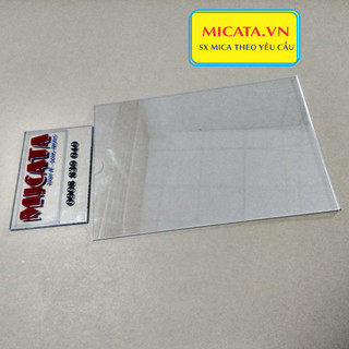 KỆ MICA A4 DÁN TƯỜNG DỌC 21X30CM 0K