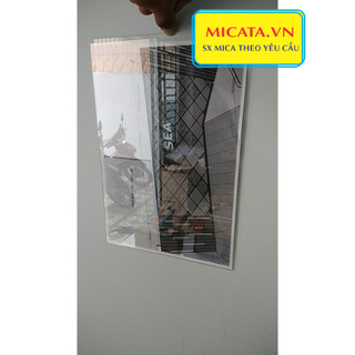 KỆ MICA A4 DÁN TƯỜNG DỌC 21X30CM 0K