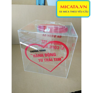 THÙNG PHIẾU MICA - CHƯA LẮP RÁP 0K