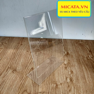 MENU MICA A6 A5 A4 10X20 CM ĐẾ LÙA ok