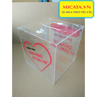 THÙNG PHIẾU MICA - ĐÃ LẮP RÁP