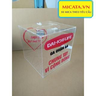 THÙNG PHIẾU MICA - CHƯA LẮP RÁP 0K