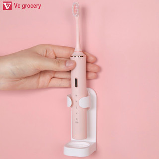 [siêu rẻ ] [Voucher & Dịch vụ]  Kệ đựng bàn chải điện, kem đánh răng dán tường - kèm keo dán Sealant fix