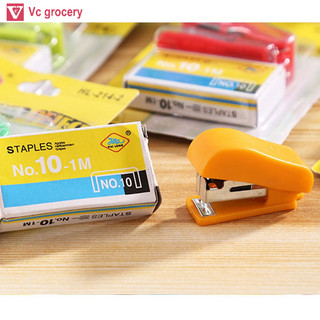   HÀNG CÓ SẴN  Bấm Ghim Mini Máy Bấm Ghim Dập Ghim Nhỏ Gọn Văn Phòng Phẩm Dễ Thương 