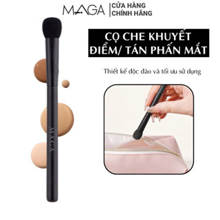  Cọ che khuyết điểm đầu bọt biển MAGA Concealer Brush Under Eye Trang điểm rất dễ ăn phấn cọ trang điểm Che mụn mềm mại 
