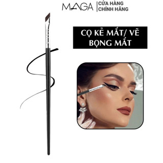 Cọ Kẻ Mắt Chuyên Nghiệp/ Đầu Cắt Vát Chính Xác/ Vẽ Mí MAGA Flat Eyeliner