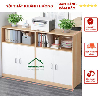 Tủ Hồ Sơ Kệ Đựng Tài Liệu Kệ Để Tài Liệu Văn Phòng Kiểu Dáng Sang Trọng Gỗ MDF dày 1,5cm