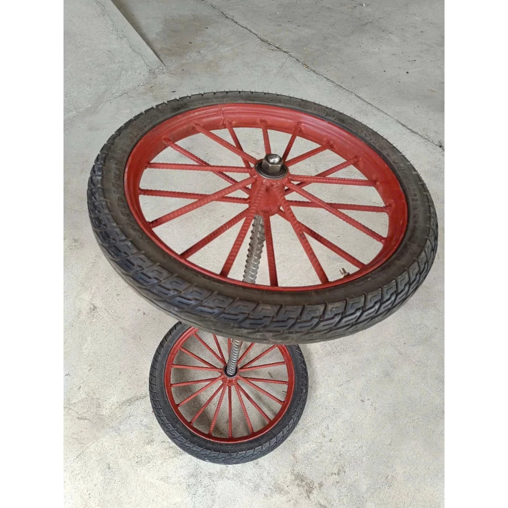 Bánh xe ba gác, bánh xe bò, bánh xe cải tiến, bánh Xe lôi 14 & 18 trục Phi 28 Phủ Bì