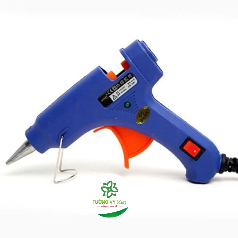 Súng bắn keo Nến Silicon (Xanh) ( dùng keo nến nhỏ)+ Tặng 1 keo nến nhỏ PK