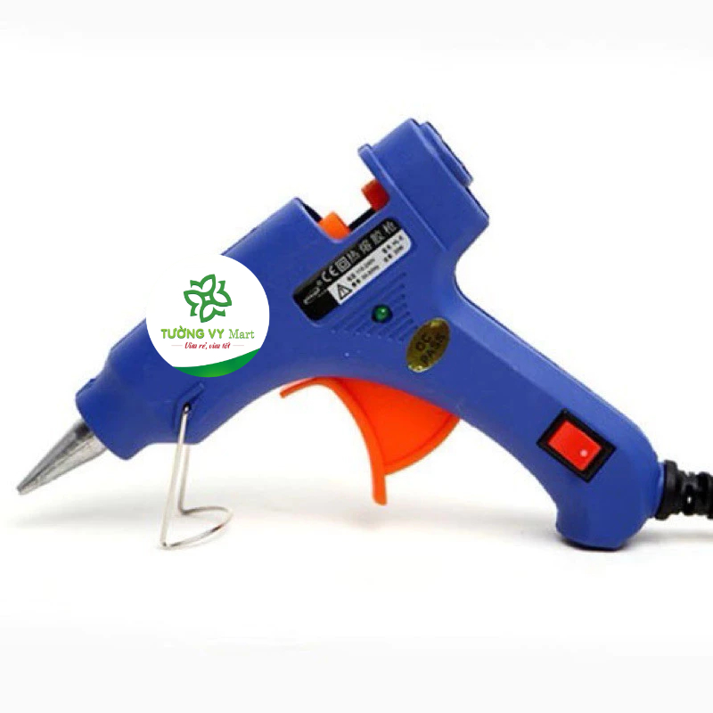 Súng bắn keo Nến Silicon (Xanh) ( dùng keo nến nhỏ)+ Tặng 1 keo nến nhỏ PK