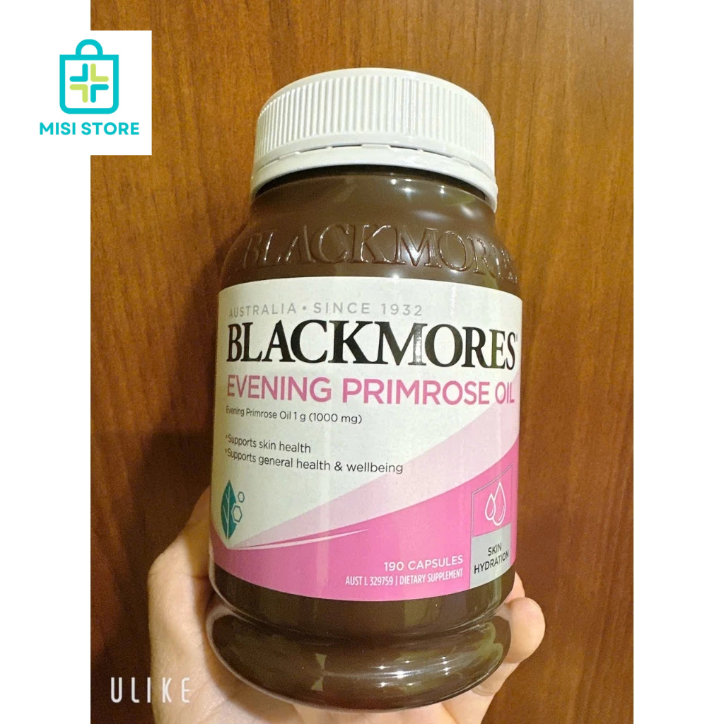 (Date T10/2026) Tinh dầu hoa anh thảo Evening Primrose Oil Blackmores 190 viên, Úc