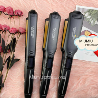 Máy là tóc duỗi tóc TOKYO mặt sứ bóng mượt bảo vệ tóc dùng cho salon chuyên nghiệp