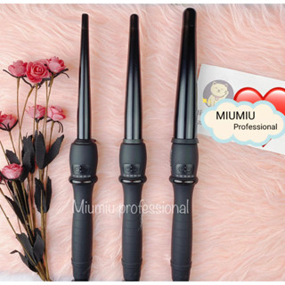 Máy uốn tóc xoăn đũa xoăn nhọn xù mì Hàn Quốc có chỉnh nhiệt