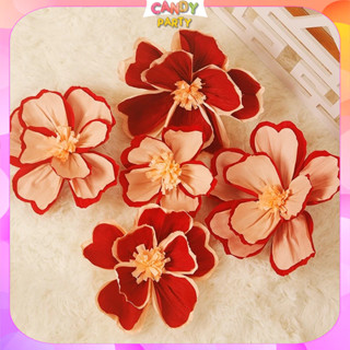 Sỉ Hoa Giả Giấy Nhún Phát Tài - Trang Trí Phòng Cưới, Lễ Hội, Decor Tết Đẹp Hottrend 2025