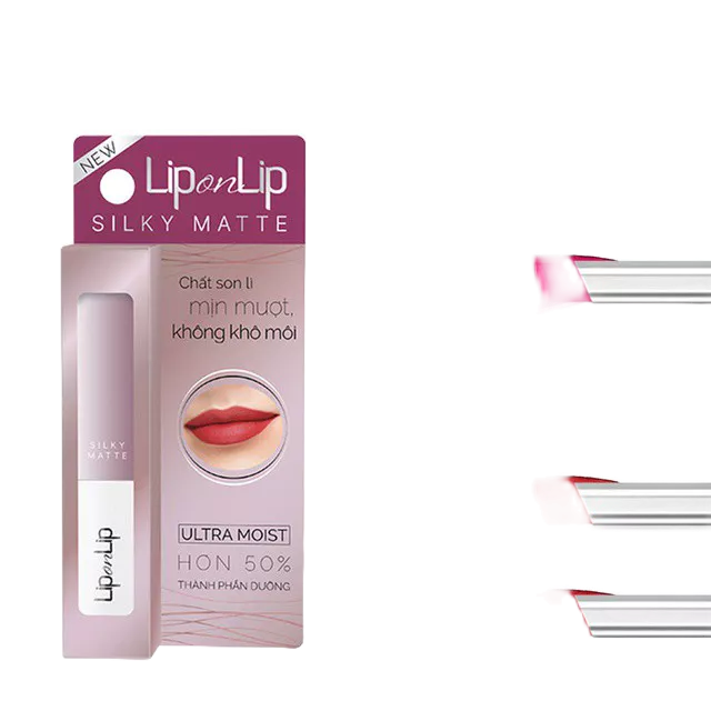 Son Lì Siêu Mịn Lip On Lip Silky Matte