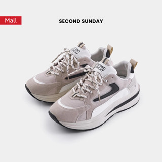 Giày Thể Thao Sneaker Nam Nữ Second Sunday Đế Tăng Chiều Cao 4cm SK80