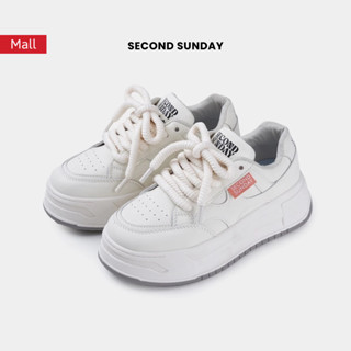 Giày Thể Thao Sneaker Nữ Second Sunday Essential 1.0 Đế Tăng Chiều Cao 4cm SK22