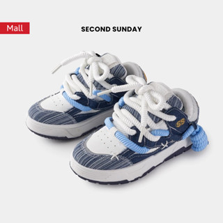 Giày Thể Thao Sneaker Nam Nữ Unisex Second Sunday Chunky Mix Lace Đế Tăng Chiều Cao 4cm SK43
