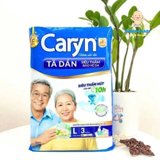 (Bịch 3 Miếng) Tã Dán/Bỉm Dán Caryn L3 Cho Mẹ Đi Sinh, Sau Sinh Cực Kỳ Tiện Lợi BB231