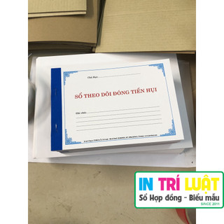 Sổ Theo Dõi Đóng Tiền Hụi A5