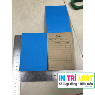 cuốn Oder 1 liên (7x10) giấy Kraft