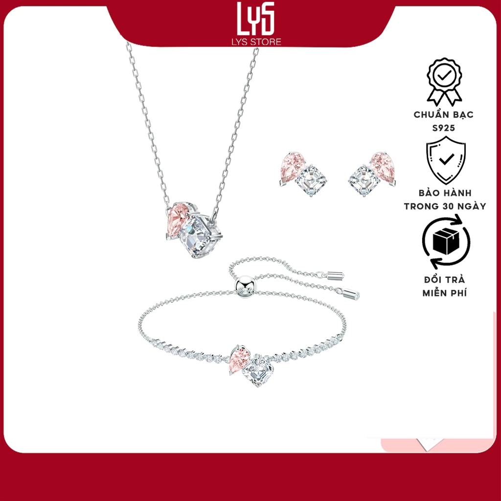 Bộ trang sức Lys Attract Soul - Trang sức Bạc nữ bạc cao cấp