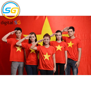 áo thun cờ đỏ sao vàng loại tốt