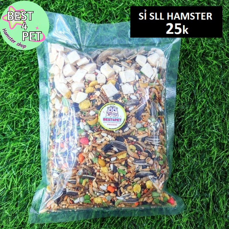 Thức Ăn Best4pet Ngon cho Hamster Đuôi mập, Rat__________