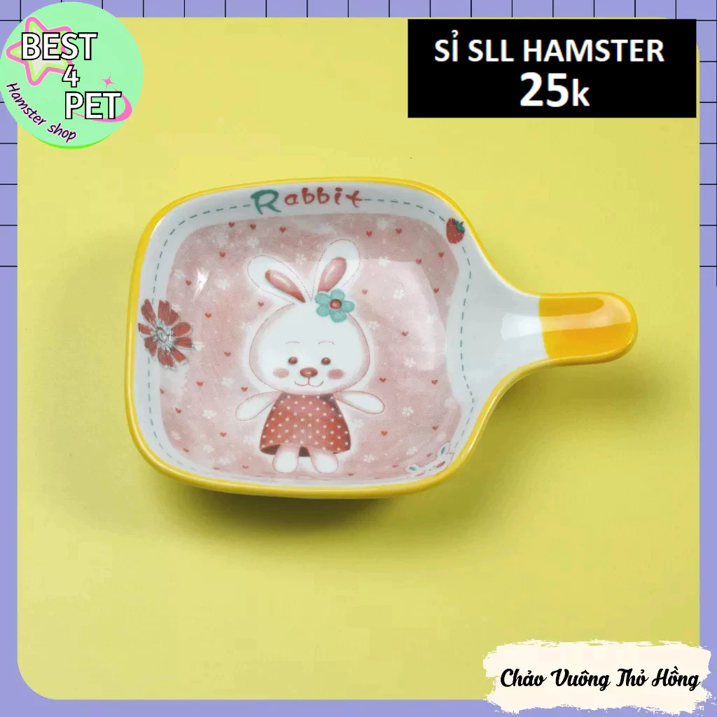 Chén Ăn Sứ cho Hamster