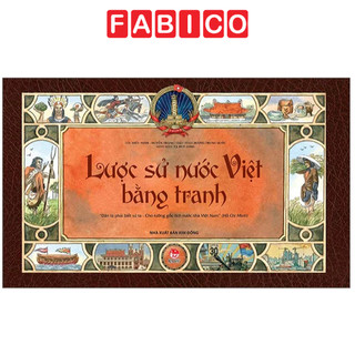  Sách - Lược Sử Nước Việt Bằng Tranh  Tái Bản 2024  