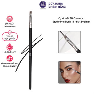 Cọ vẽ bọng mắt viền mắt BH Cosmetic Studio Pro Brush 11 - Flat Eyeliner