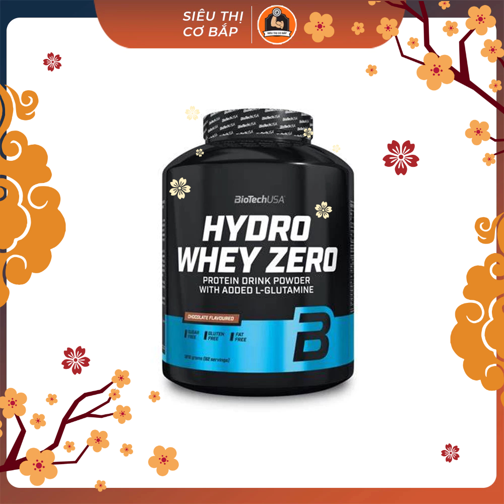 [HYDRO WHEY ZERO] Sữa tăng cơ BiotechUSA Hydro Whey Zero 4 Lbs (1,816 Kg)